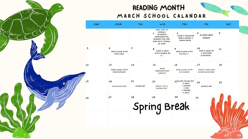 March Is Reading Month